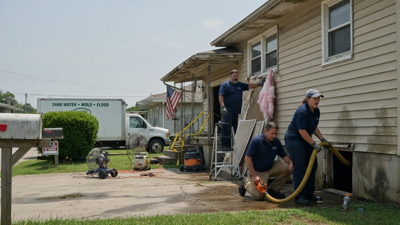 Water Damage Repair in Rudolph, WI near me